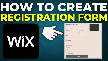 How To Create Registration Form On Wix (2025)