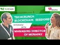 Techcrunch blockchain sessions interview with managing director of menapay