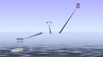 Pitched polytempo - Golden ratio, and its square played together - with Bounce Metronome