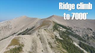 Ram mountain ! Steep puckering climbs & epic ridge ride to 7000'