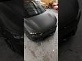 Kia EV getting fully wrapped with matte black 3M 2080 and Cadillac Escalade getting fully dechromed