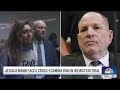Jessica Mann faces cross-examination in Weinstein trial | NBC New York
