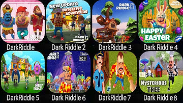 Dark Riddle 1, 2, 3, 4, 5, 6, 7 & 8 Gameplay | Dark Riddle 2 | Dark Riddle 3 | Dark Riddle Game