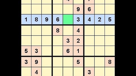 How to Solve Los Angeles Times Sudoku Expert October 23, 2021