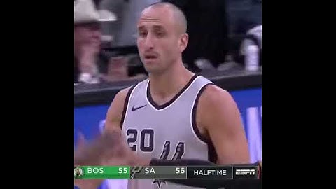 MANU GINOBILI GAME WINNING THREE POINTER SPURS VS CELTICS