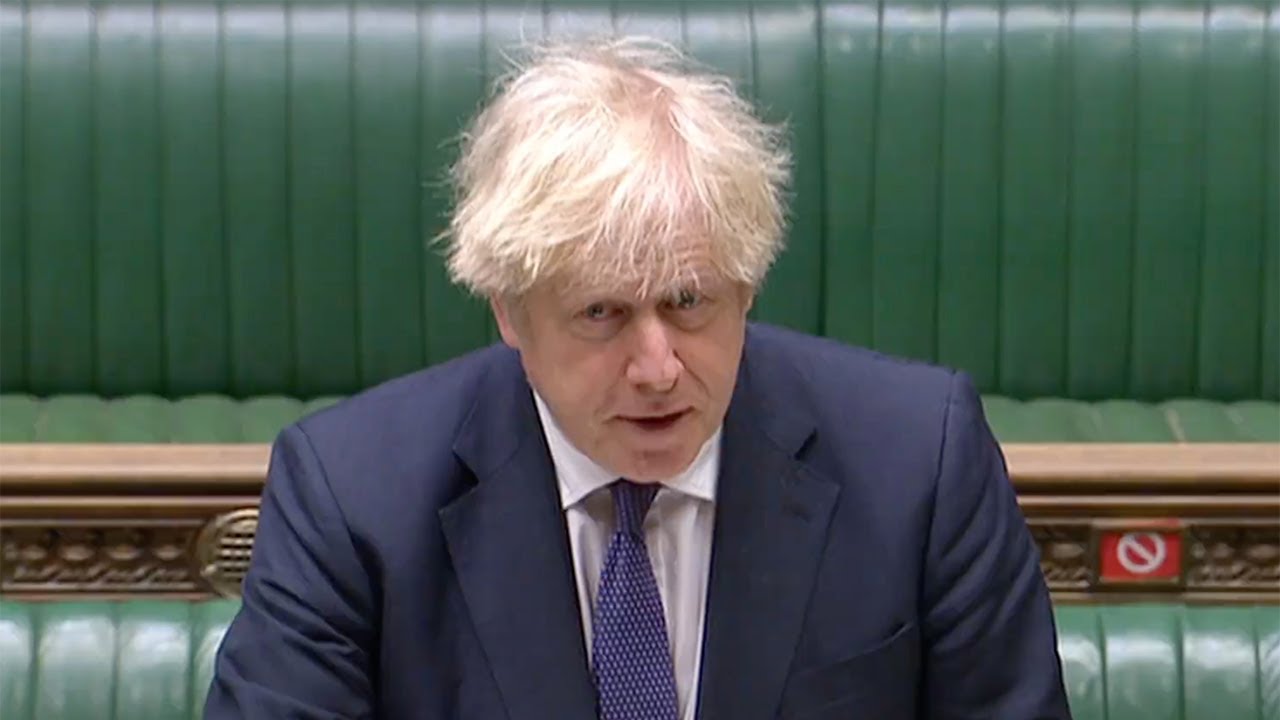 LIVE: Boris Johnson addresses Parliament ahead of MPs debating lockdown legislation