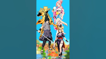 Naruto and Sasuke vs all | who is strong? #naruto #sasuke #sakura #hinata #youtubeshorts #shorts