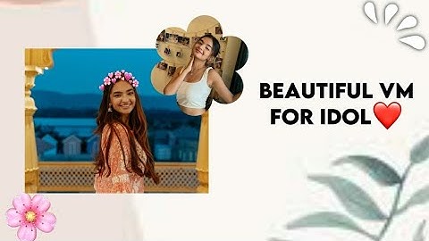 beautiful VM edit tutorial for your idol❤️