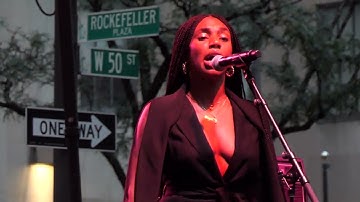 Yaya Bey - blessings @ iNDIEPLAZA, Rockefeller Plaza, NYC 9-7-22