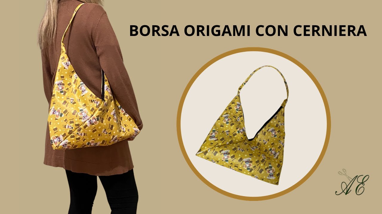 Come Realizzare una Borsa Origami con Cerniera: Tutorial Passo-Passo @Anna Exclusive