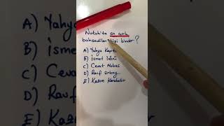 Soru Çözüm Videoları  