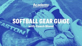 Softball | Gear Guide with Coach Bland