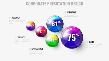 Create 5 Glossy Options for Corporate Presentations in PowerPoint