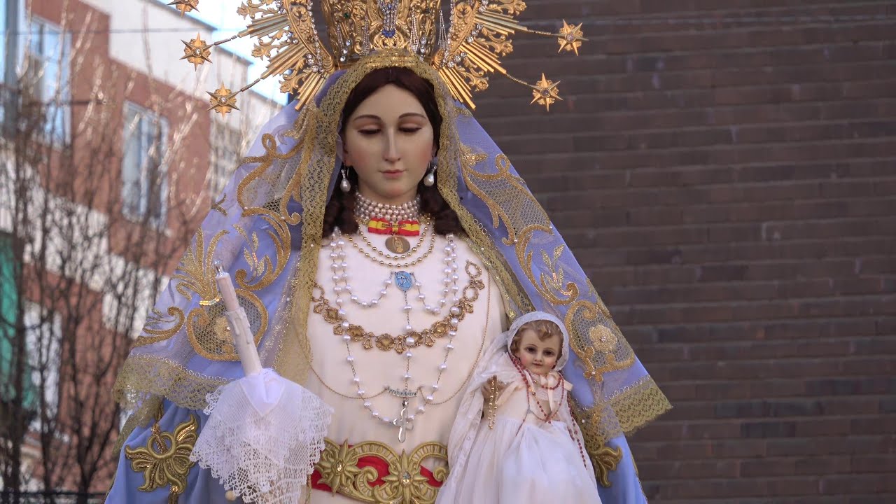 Procesiones de Madrid 2025: Las Candelas de Torrejón de Ardoz (con la Virgen del Rosario Coronada)