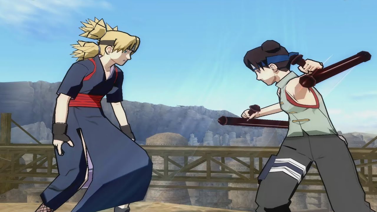 Listento★TenMari Tenten (Clássico) Vs Temari} Naruto Shippuden Ultimate Ninja 5