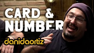 Card and number - Dani DaOrtiz