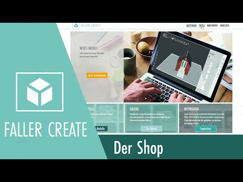 Der neue FALLER CREATE Home-Bereich