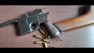 PISTOLA MAUSER C-96 - REVIEW COMPLETO