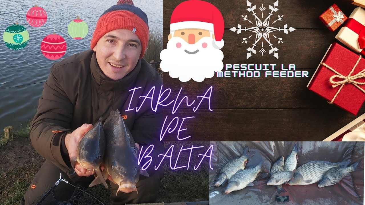 Iarna la Method Feeder! Pescuit pe balta NOUA!