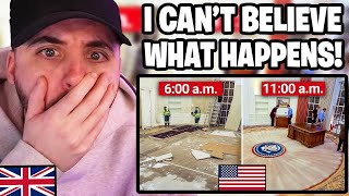 Brit SHOCKED at What Happens Inside the White House on Inauguration Day