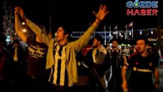 Akhisarda Beşiktaşın Şampiyonluğu Kutlandı