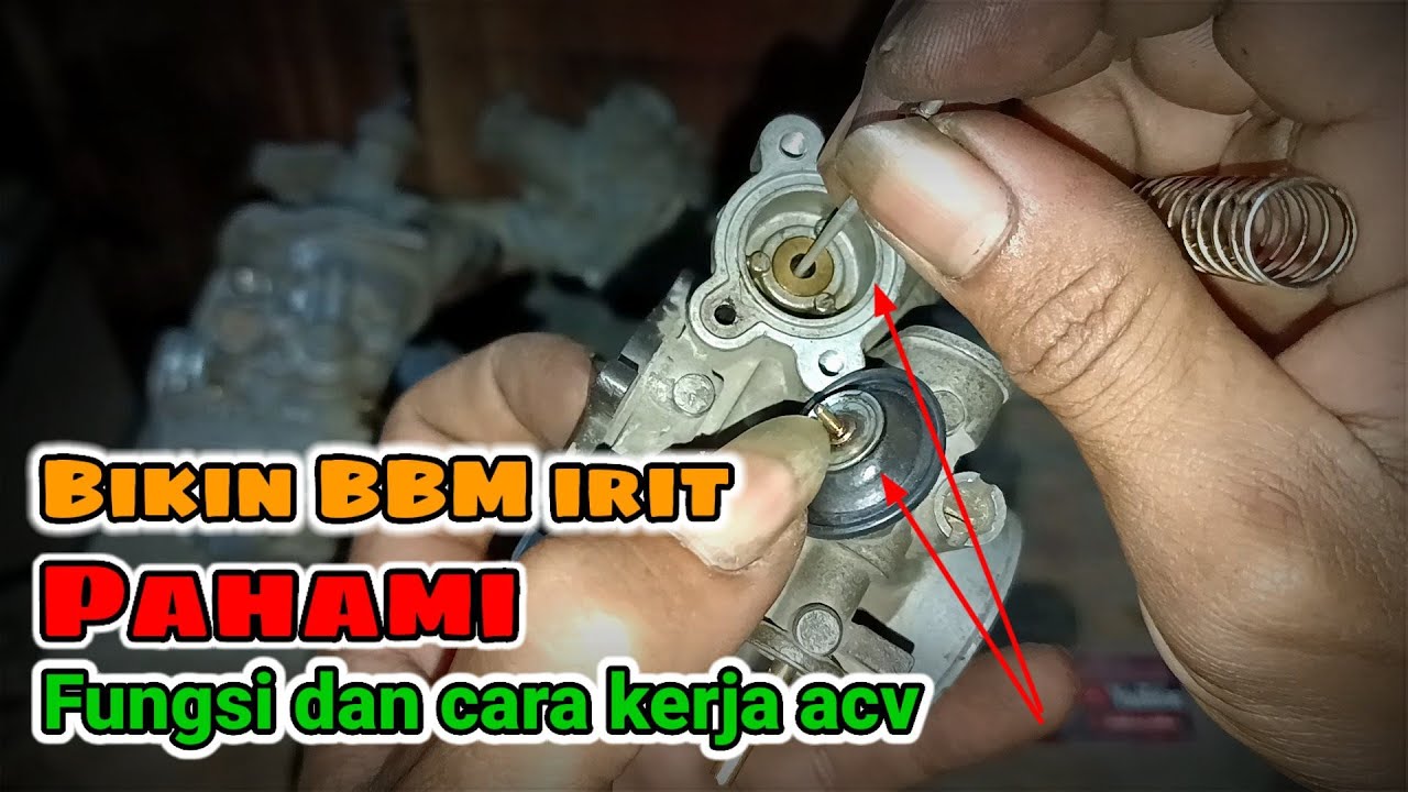 FUNGSI DAN CARA KERJA ACV KARBURATOR || Air cut off Valve / Membran Diafragma