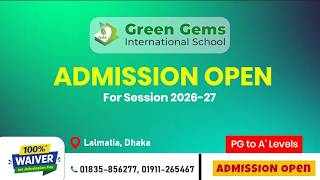 🎒 Green Gems International School Admission Open (2026–27) | Enroll Now!