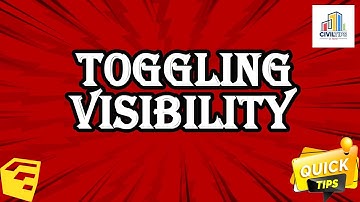 (தமிழ்) Toggling Visibility in Outliner in Sketchup. How to hide or unhide each every objects