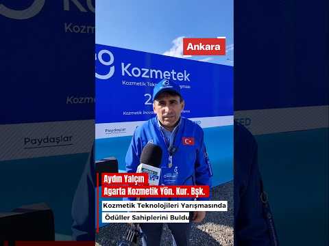 🌿 Kozmetek 2025: Agarta Kozmetik’ten Yerli Teknoloji Hamlesi ve Genç Kimyagerlere Büyük Destek
