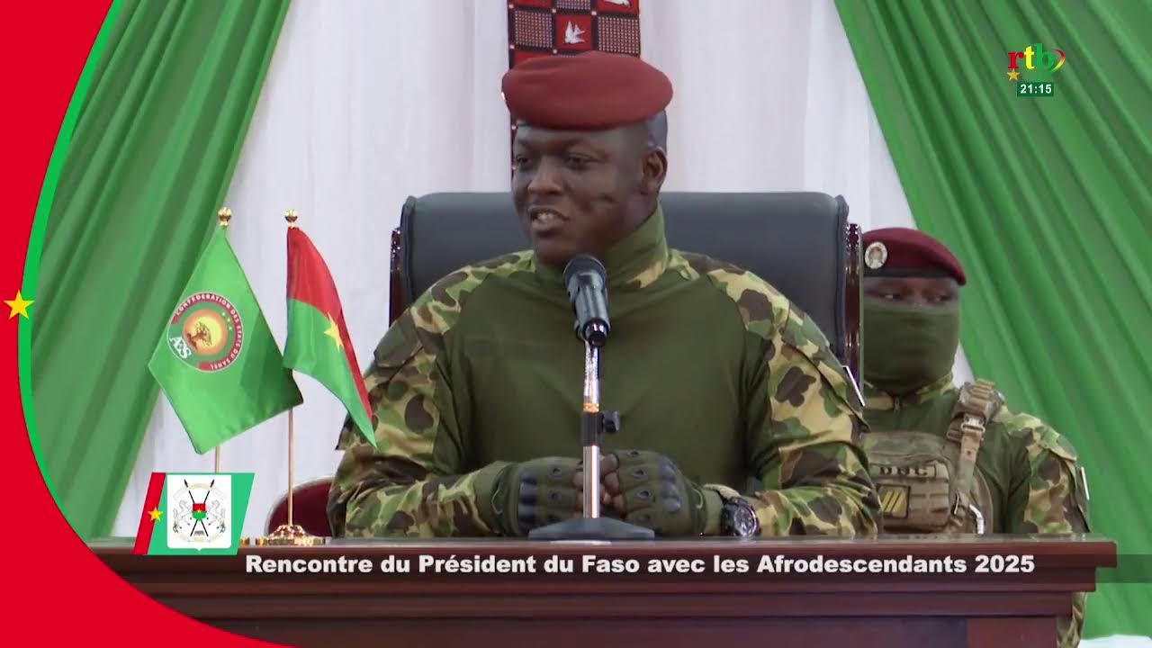 RTB - Séjour des Afro descendants au Burkina Faso : le Président du Faso face à ses hôtes
