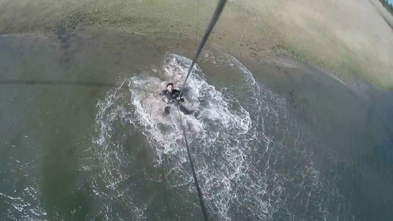 Kite Surf Lost Board Water Crash YouTube