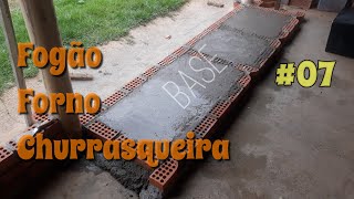 Fogão, Forno e Churrasqueira - #07 - Construção da base