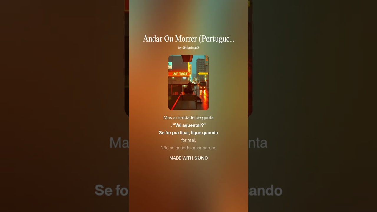 Andar Ou Morrer (Portuguese Bossa Nova Female) Ride Or Die | Verman Bedessee and BDC A.I.M. Band