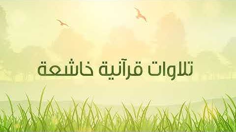 تلاوة خاشعة في سورة فصلت القارئ أحمد حمادي
