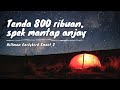 Tent review | Tenda Hillman Earlybird Up Smart (winter inner) | frame alloy, inner full poly, anget