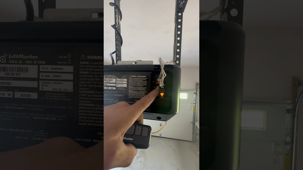 How To Program Liftmaster Remote Garagedooropener