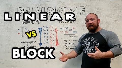 Classical Linear Periodization vs Block Periodization Explained: Programming Series #12
