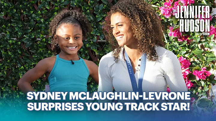 6-Year-Old Track Star Meets Olympian Sydney McLaughlin-Levrone!