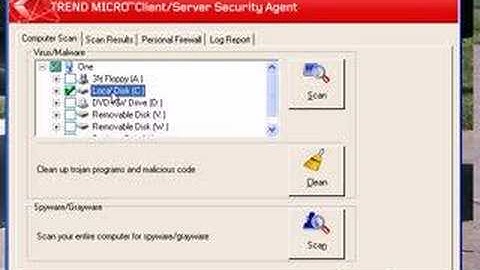How To Scan For Virus With Trend Micro Corporate