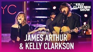James Arthur Kelly Clarkson Sing From The Jump