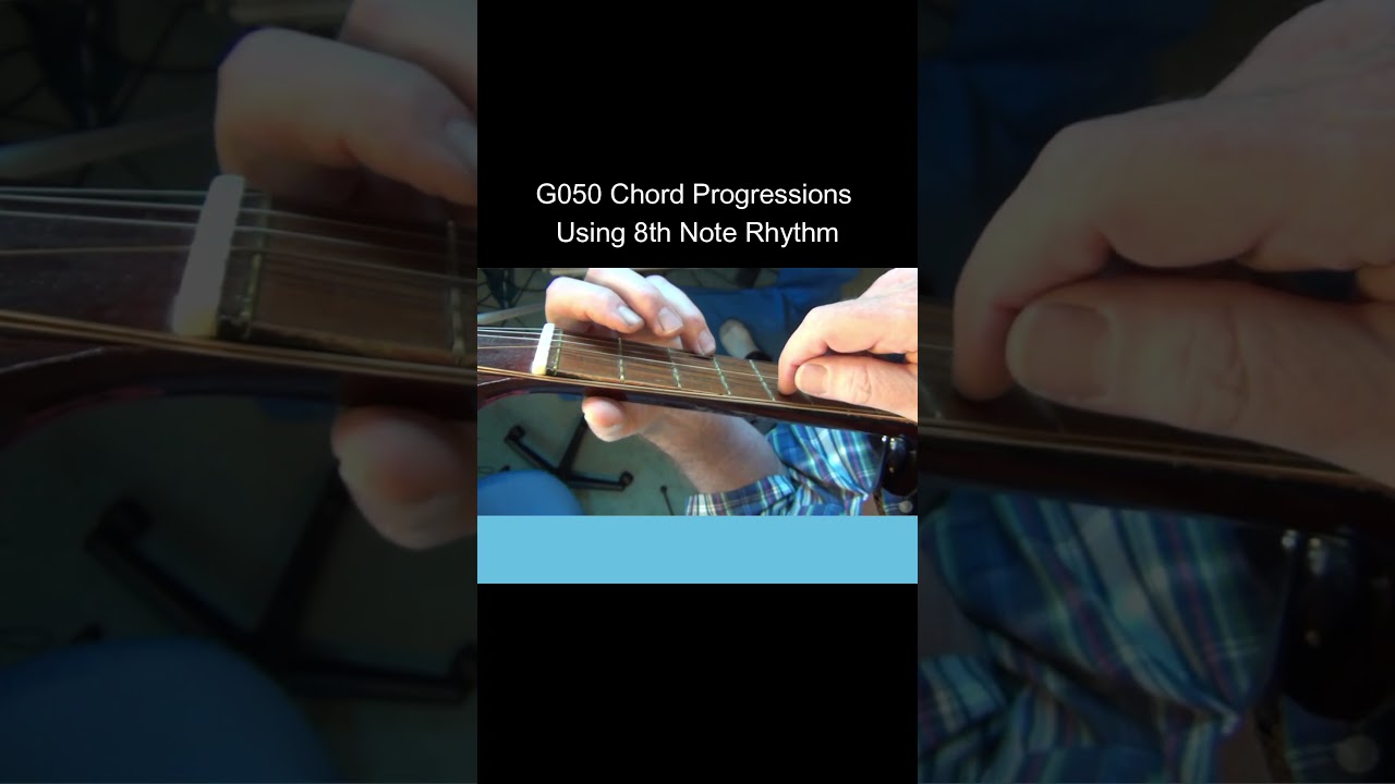 G050 Practice 8th note strum for guitar or baritone uke #beginnerguitarlessons #baritoneukelessons