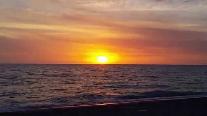 Sunset at Casperson Beach, April 2015