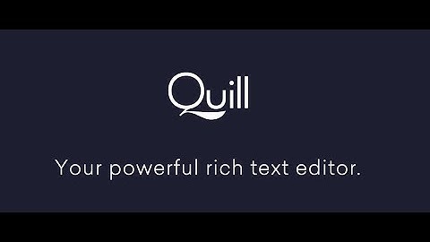 Aula 2 - Valores e placeholder no Quill Editor