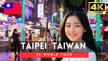 🇹🇼Taiwan 4k walk - Taipei 4K Night Walking Tour｜Jun 2025