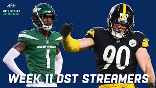 BEST Defenses (DST) to STREAM off the Fantasy Football Week 11 Waiver Wire
