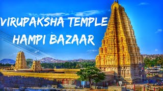 Virupaksha Temple & Hampi Bazaar Tour 2019 (Indian Girl Solo Trip) | Hampi Vlog 3| Travellusion