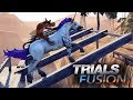 UN GATO MONTADO A CABALLO! JAJAJA TRIALS FUSION