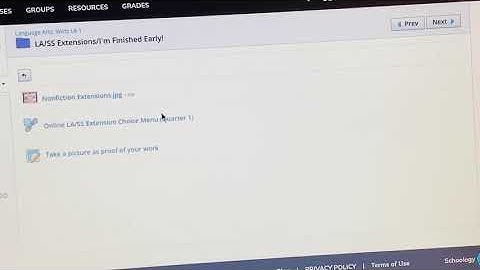 How to Upload a Picture to a Schoology Assignment