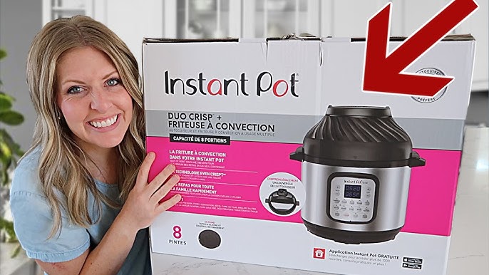 Instant Pot 8-Qt Duo Crisp Pressure Cooker with Air Fryer Lid –  mrsplantintexas