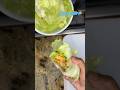Lettuce wrap# easy healthy must try # chickenminced, avocado,jalapeño,beans, cheese, sourcream,chips